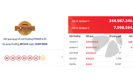 Đã tìm ra người trúng tờ vé số Vietlott gần 345 tỉ đồng