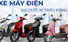 Hà Nội cấm xe máy xăng trong vành đai 1 từ 1/7/2026: dưới 30 triệu đồng, khách Việt có thể mua xe máy điện gì?