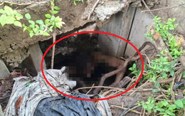 Người đàn ông khỏa thân nhảy xuống rồi mắc kẹt dưới cống, nhân viên cứu hộ đến giúp còn bị cắn vào tay