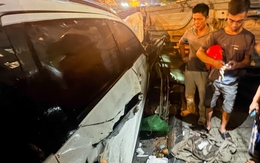 Hiện trường vụ xe 'điên' tông liên hoàn khiến 1 người chết ở Hà Nội