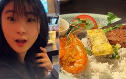 Cô gái Trung Quốc lần đầu ăn 1 món cơm Việt, mắt lập tức sáng lên: Chưa từng nghĩ cơm có thể ngon thế này