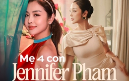 Mẹ 4 con Jennifer Phạm không sợ già, thích vẻ đẹp tuổi 40 hơn thuở đôi mươi: Có mẹo chăm sóc da an toàn, khoa học đáng học hỏi