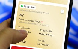Thông báo mới từ Bộ Công An khi tích hợp GPLX trên VNeID, người dân lưu ý!