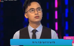 1 thử thách xếp từ trong Vua tiếng Việt bỗng gây sốt: Cứ ngỡ đáp án là "Cứ bật vợ", xem xong mới ngớ người