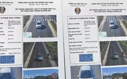 Qua camera giám sát, phát hiện tài xế vi phạm tốc độ 17 lần, bị phạt hơn 100 triệu đồng