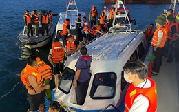 Xuyên đêm tìm kiếm các nạn nhân vụ tàu du lịch chở 51 người bị đắm trên vịnh Hạ Long