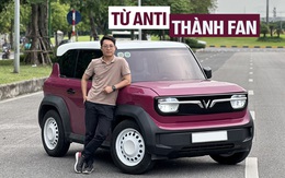 Từ ‘anti xe điện’ đến chốt VinFast VF 3 cho vợ sau khi đi VinBus, chủ xe chia sẻ: ‘Không nghĩ dùng thực tế hay vậy’