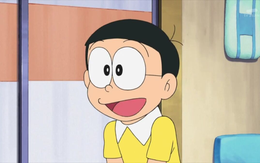 Thêm "hint" cho thấy Nobita là thiên tài ẩn giật, nhiều sinh viên tốt nghiệp trường top ra đời cũng phải bái cậu làm sư phụ