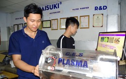Máy tiệt trùng rau củ bằng công nghệ plasma