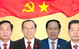 Chi tiết nhân sự lãnh đạo 4 thành phố sau hợp nhất