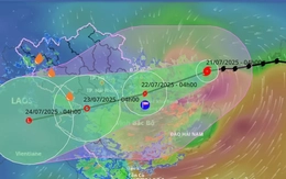 Bão diễn biến khó lường, vùng đổ bộ Hưng Yên – Thanh Hóa