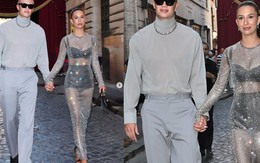 Nàng WAG mặc đồ xuyên thấu trên phố gây sốt MXH, dáng cực nuột sau khi bí mật sinh con cho cầu thủ nổi tiếng