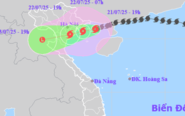 Điều nguy hiểm nếu bão số 3 Wipha di chuyển chậm và ở lâu trên Vịnh Bắc Bộ