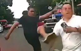Danh tính người đàn ông trong clip "chạy lấn làn còn hùng hổ đánh người"