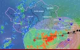 Bão Wipha cách Hưng Yên 25km, chuyên gia nhận định cường độ, thời điểm bão đổ bộ