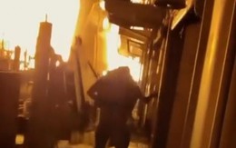 Đặc nhiệm rút khỏi giàn khoan Crimea-1 sau cuộc tấn công tên lửa