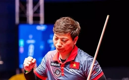 Cơ thủ Dương Quốc Hoàng giành chiến thắng tiếp theo tại giải billiards pool 9 bi thế giới