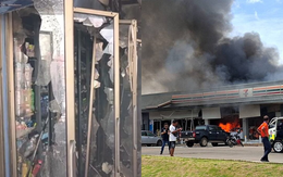 Hiện trường vụ 7-Eleven Thái Lan nghi bị tấn công bằng hoả lực: Số người thiệt mạng tăng lên 8