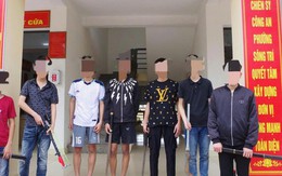 Hẹn giải quyết mâu thuẫn trên mạng xã hội bằng…súng, kiếm