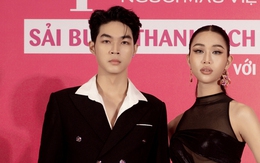 Á hậu chuyển giới Minh Anh công khai bạn trai cao 1m86, thoải mái chụp ảnh tình tứ tại thảm đỏ