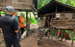 Chấn động: Bị mẹ bỏ rơi, bé trai 8 tuổi sống cùng đàn chó, còn không biết nói chuyện như người