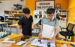 Học sinh Hà Nội ứng dụng công nghệ AI phát triển thùng rác thông minh