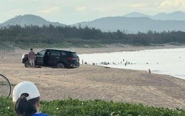 Người đàn ông lái xe xuống bãi biển Đắk Lắk bị phạt 5 triệu đồng