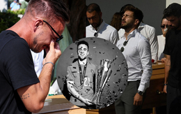 Thắt lòng khoảnh khắc đưa tiễn Diogo Jota về nơi an nghỉ: Đồng đội khóc nghẹn, đau xót tiễn biệt ngôi sao bạc mệnh