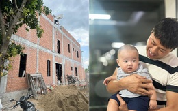 Căn nhà 10 phòng mà diễn viên quê Cần Giuộc báo hiếu bố mẹ sau 2 tháng khởi công