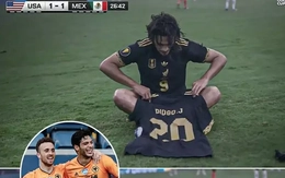 Raul Jimenez tri ân Jota sau bàn thắng ở chung kết Gold Cup