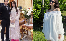 Hoa khôi bóng chuyền Việt Hương làm dâu hào môn, sống ở dinh thự bỗng "ở ẩn" cõi mạng, nghi vấn có tin vui