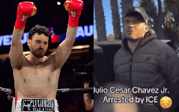 Bắt vận động viên boxing