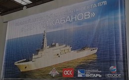 Khởi đóng tàu đổ bộ lớn Sergey Kabanov cho Hạm đội Biển Đen