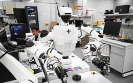 Trung Quốc lại khiến thế giới nể phục: Không chỉ làm việc trong nhà máy, robot giờ đã "tung tăng" vận hành trong các văn phòng, làm việc với con người như đồng nghiệp