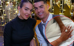 Ronaldo cầu hôn Georgina bằng chiếc nhẫn siêu to khổng lồ, giá khủng cỡ nào mà cõi mạng "phải đeo kính râm mới dám ngắm"?