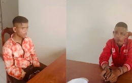 Bắt khẩn cấp 2 thiếu niên cướp giật tài sản của người phụ nữ đi đường