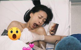 Ngô Thanh Vân công khai hình ảnh "cú cắn đầu đời" của bé Gạo, quyết tâm cho con gái bú sữa mẹ hoàn toàn