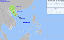 Tin mới nhất về áp thấp nhiệt đới trên Biển Đông