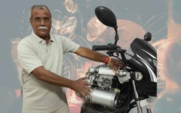 Bất ngờ: Người Ấn Độ vừa làm ra chiếc xe máy ăn xăng chỉ 0,57 lít/100 km