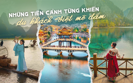 4 tiên cảnh ở Trung Quốc từng là “thánh địa sống ảo”, khách Việt ùn ùn đổ về mỗi kỳ nghỉ, xếp hàng dài mới chụp được ảnh bây giờ ra sao?