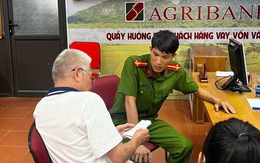 Cụ ông U70 mang 57 triệu đồng tiền tiết kiệm đến ngân hàng giao dịch: Nhân viên Agribank phát hiện, báo luôn lãnh đạo để trao đổi với công an