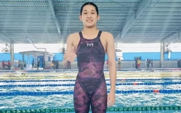 Nguyễn Thúy Hiền về thứ ba vòng loại 100m nữ ở giải bơi vô địch trẻ thế giới 2025