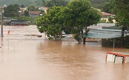 Nước lũ tràn vào nhiều nhà dân ở Bắc Ninh