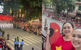 Vợ Duy Mạnh, Văn Quyết khoe góc đu concert quốc gia tuyệt đối điện ảnh từ biệt thự 6 tầng mặt phố Hà Nội