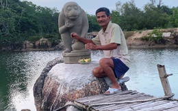 Từ chối 2 tỉ, ngư dân trao tượng thần khỉ 800 năm cho Nhà nước