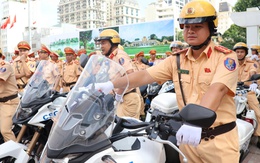 Hơn 600 CSGT từ 33 tỉnh thành "tiếp sức" cho Hà Nội phục vụ ngày trọng đại của đất nước