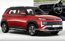Hyundai Venue 2026 có thể làm khó Suzuki Fronx sắp ra mắt Việt Nam: Màn kép cong như Creta, loa siêu trầm, ADAS