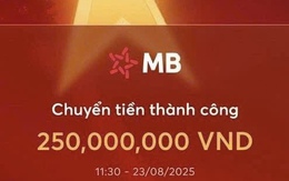 Nhập thừa một chữ số 2, tài khoản chuyển đi số tiền gấp 5 lần