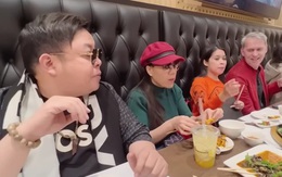 Được vợ chồng tỷ phú Mỹ mời ăn nhà hàng, Quang Lê: "Chọn món nào ngon nhất, mắc nhất cho tôi"