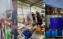 Một trung tướng chỉ huy cuộc đột kích, tóm gọn đường dây sản xuất nước tương, cà phê giả quy mô lớn, tịch thu hơn 75.000 sản phẩm sắp tung ra thị trường